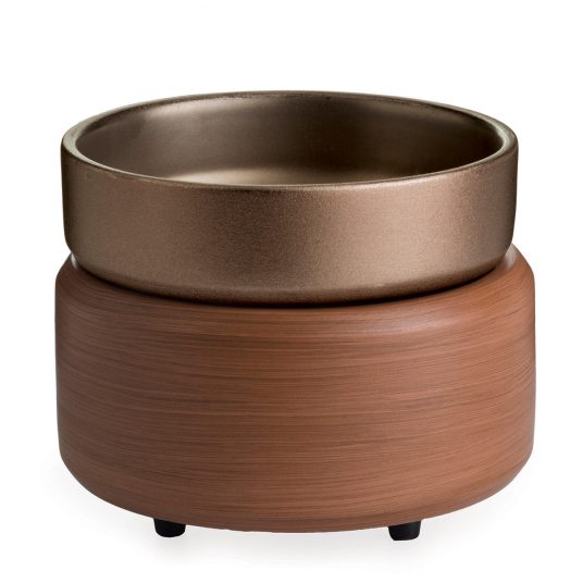 Pewter Walnut 2-in-1 Classics Fragrance Warmer